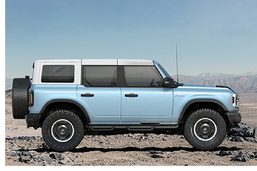 Ford Performance Parts Hoop Step, Pair - Bronco 2021+ 4dr