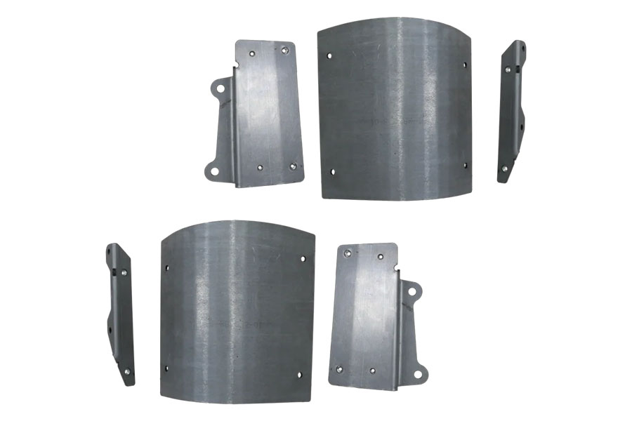 Motobilt Tomahawk Front Fenders - Bare - JK