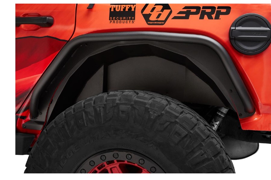Bestop Granite Series Rear Fender Flares - Black - JL 