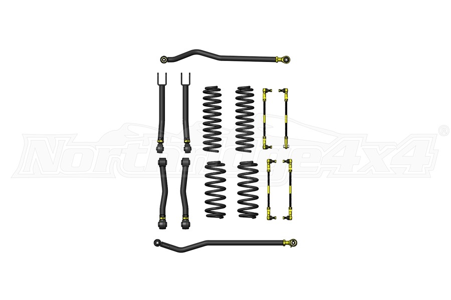 Clayton 2.5in Ride Right Entry Level Lift Kit  - JL 2Dr