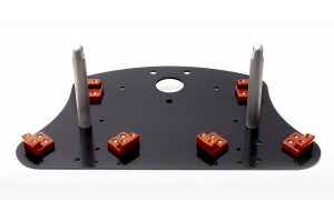 Daystar Dual Cam Can Tail Gate Mount - Black - JL