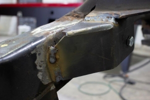 Rust Buster Front Upper Trailing Arm Mount, Left - TJ