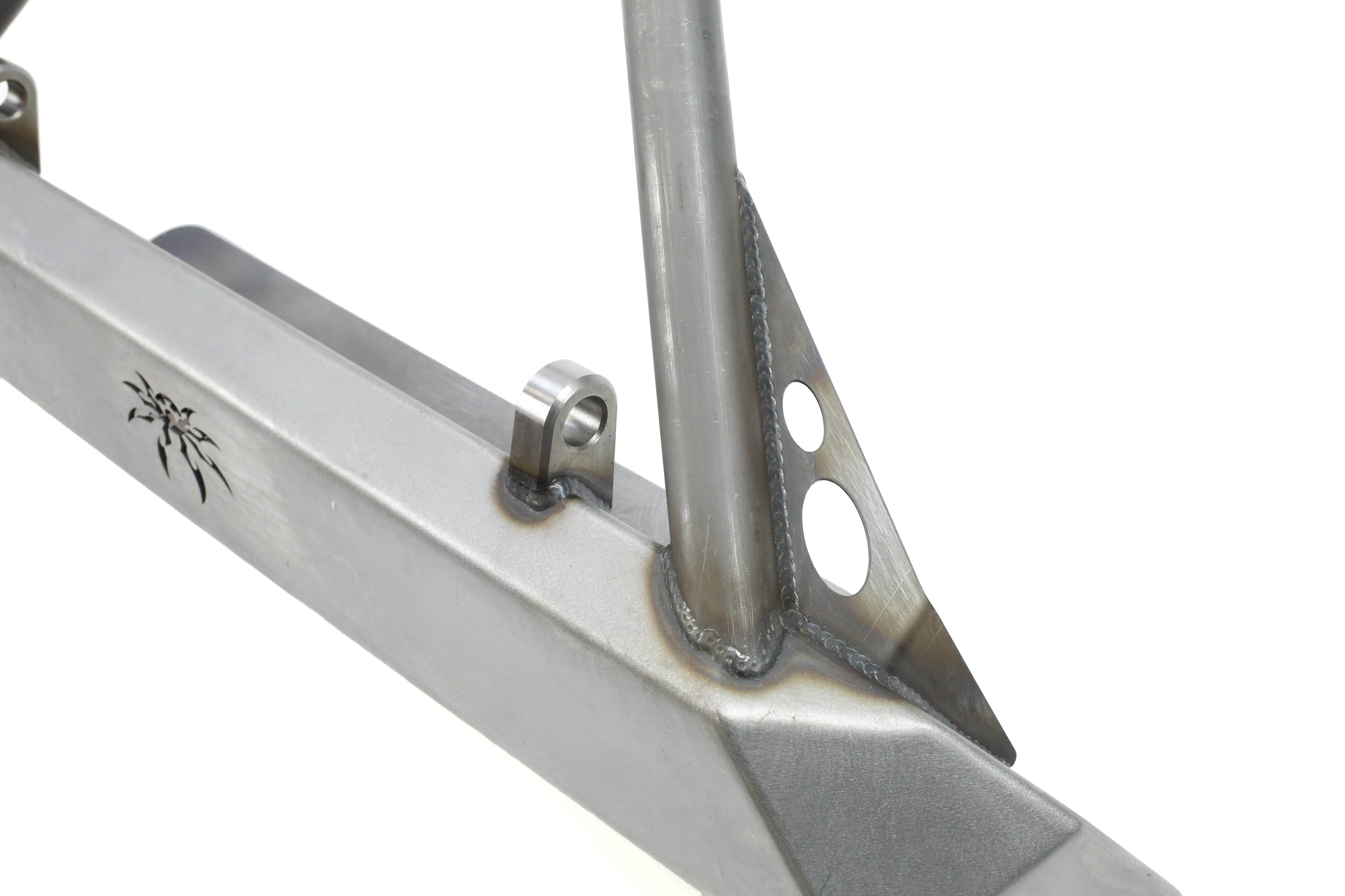 Poison Spyder RockBrawler Front Bumper w/Brawler Bar and Shackle Tabs Bare - LJ/TJ
