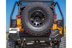 Jeep JK Body Armor PROSeries Rear Bumper - Jeep Rubicon 2007-2018 | JK-2396