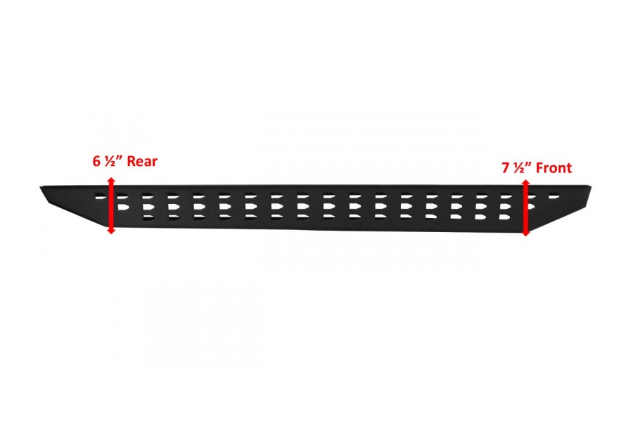 Go Rhino RB20 Running Boards,57in long, Boards Only, Angled, Textured Black - Bronco 2dr 2021+