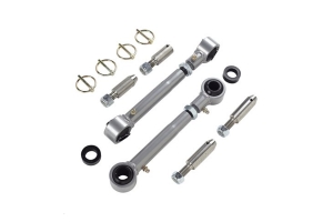 Rubicon Express Front Sway Bar Disconnect Kit, 2.5-5.5in Lift - JL 