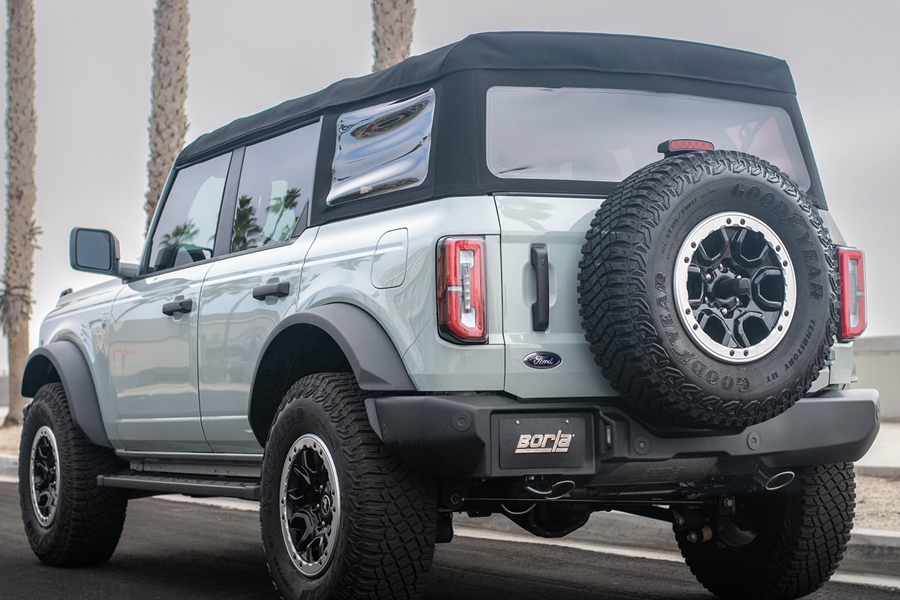 Borla Performance Axle-Back Exhaust System, S-Type  - Bronco 2021+
