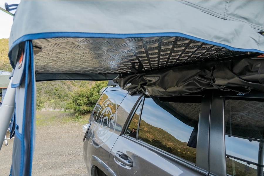Roam Vagabond Lite  Rooftop Tent - Slate Grey/Navy Blue
