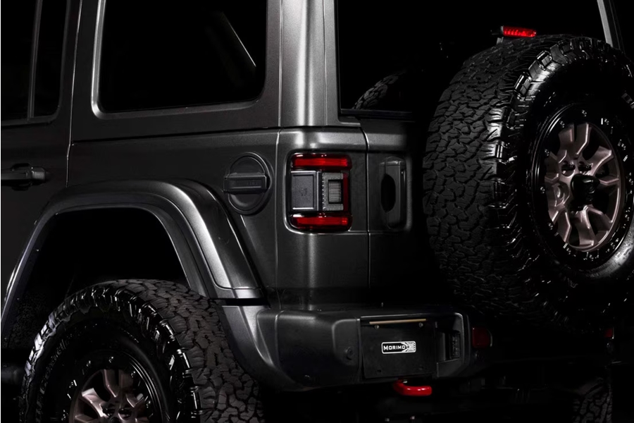 Morimoto XB LED Low Profile Tail Lights - Red Lens - JL
