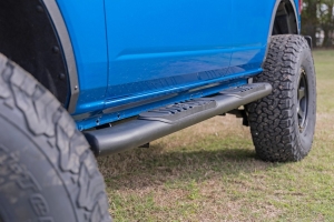 Rough Country Oval Nerf Step Bars - Bronco 4dr 2021+