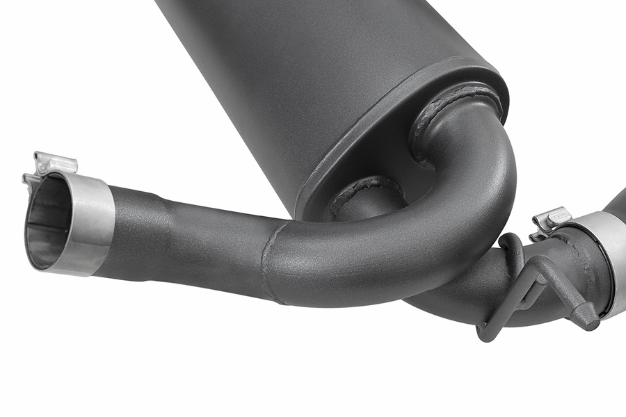 aFe POWER Rebel Series 2.5in Axle-Back Exhaust System - JK