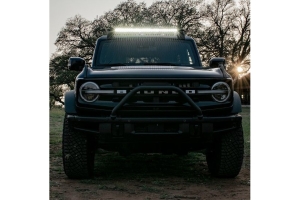Rigid Industries Roof Rack Light Kit w/ SR Spot/Flood Combo Bar - Bronco 2021+