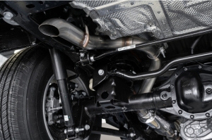 MBRP 2.5in Cat-Back Single Rear Exit Exhaust System - Aluminum - JL 