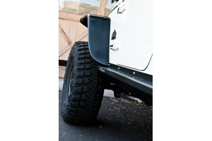 Rock-Slide Engineering Aluminum Rock Sliders Textured Black