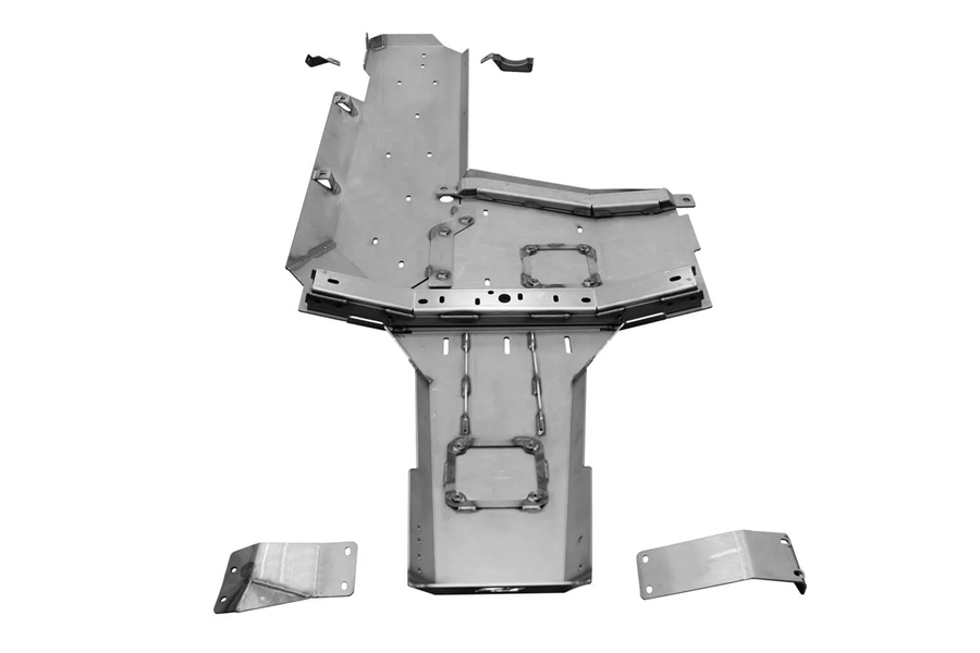 Motobilt Skid Plate System - Bare - JK 4Dr 2007-2011