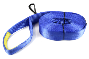 Bulldog Winch Recovery Strap - 3in x 30ft - 10000lb WLL