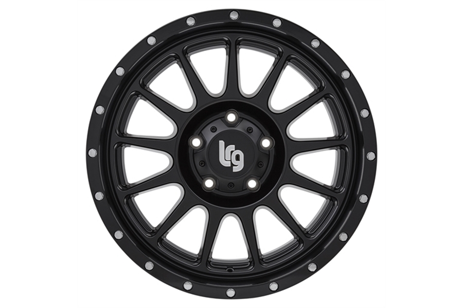 Pro Comp LRG 110 Rims Insomnia Satin Black Wheel 20x10 5x5 - JT/JL/JK