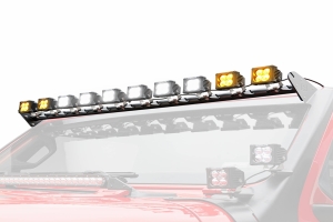 ZROADZ Multi-LED Roof Cross Bar, Includes (10) 3-Inch Light Pods  - JT, JL