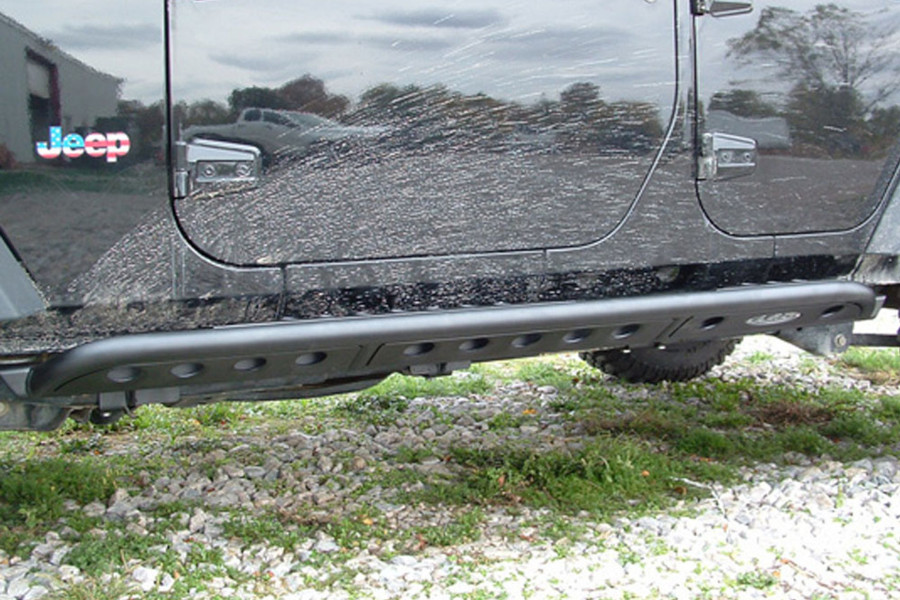 LOD Signature Series Rock Sliders Black Texture - JK 4dr