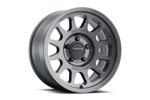 Method Race Wheels 703 Series Bead Grip Wheel, 17x8.5 5x5 - Gloss Titanium - JT/JL/JK