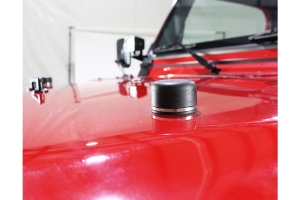 Kentrol Windshield Tie Down Kit - Powdercoat Black  - JK/TJ