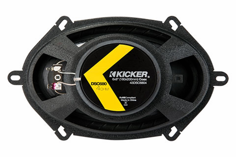Kicker DS 6x8-Inch Coaxial Speaker Upgrade 