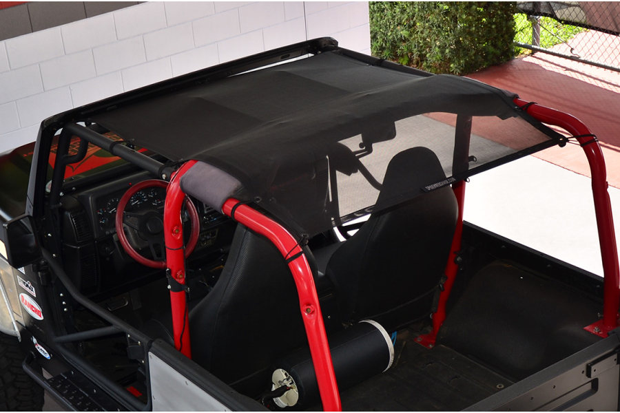 SpiderShade Sun Shade Jeep Rubicon 20042006 SW1TJ