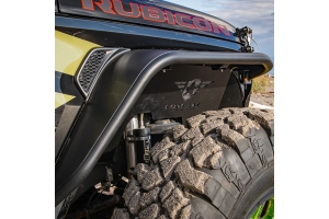 Combat Off Road Black Aluminum Fender Kit - Front - JL