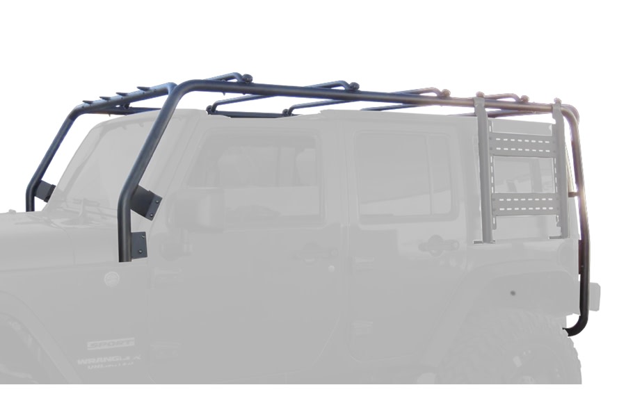 Jeep JK 4Dr Body Armor Cargo Roof Rack Jeep Unlimited Rubicon 2007 2018 JK 7100 Northridge4x4