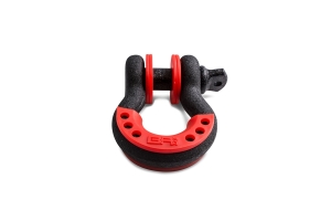 Body Armor 3/4in Black D-Ring w/ Red Isolators - Single