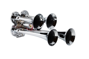 Kleinn Model 141 Quad Train Air Horn - Chrome