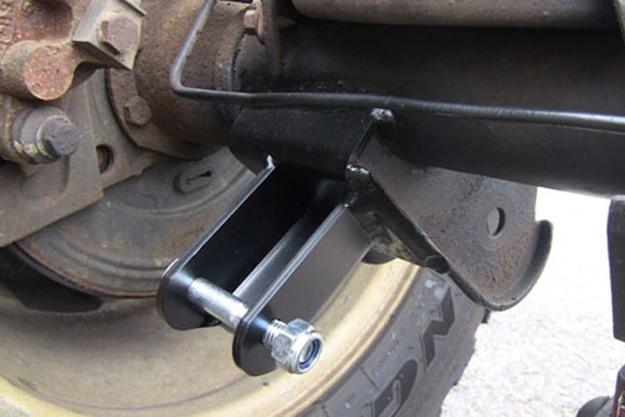 Clayton Lower Shock Relocation Kit  - TJ/ LJ