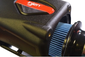 Injen Technology Cold Air Intake System W/Twist-Lock PowerFlow Box and SuperNano Air Filter, Wrinkle Black - JL 3.6L