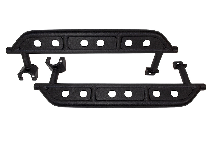 Fishbone Offroad Step Sliders - Black - JL 2Dr