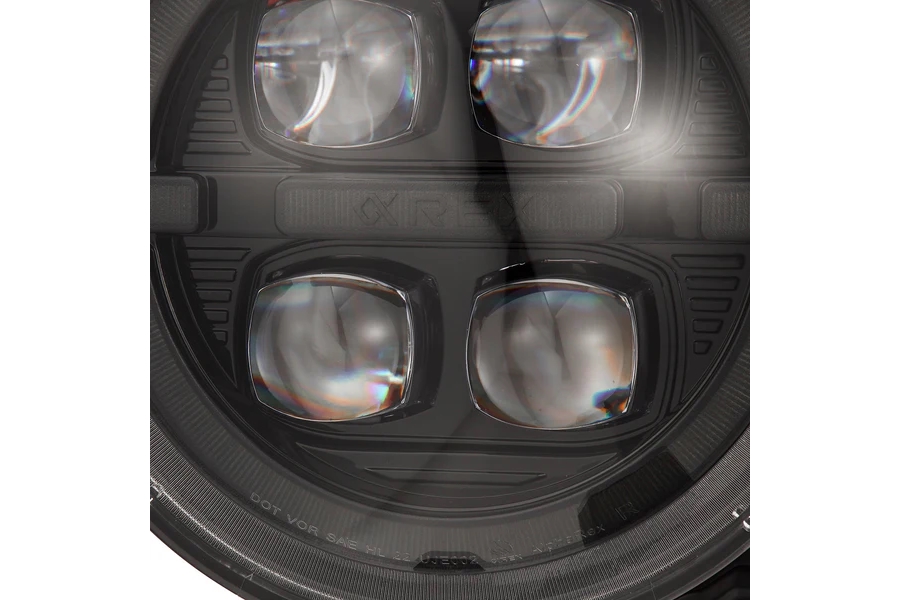 AlphaRex NOVA-Series LED Alpha-Black Projector Headlights  - JT/JL