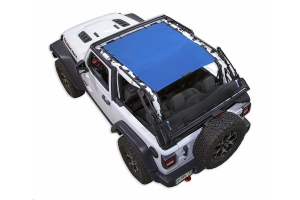 Spiderwebshade JL2D ShadeTop Blue - JL 2dr