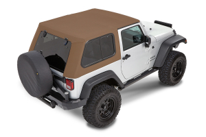 Bestop Trektop Pro Soft Top Tan Twill - JK 2dr