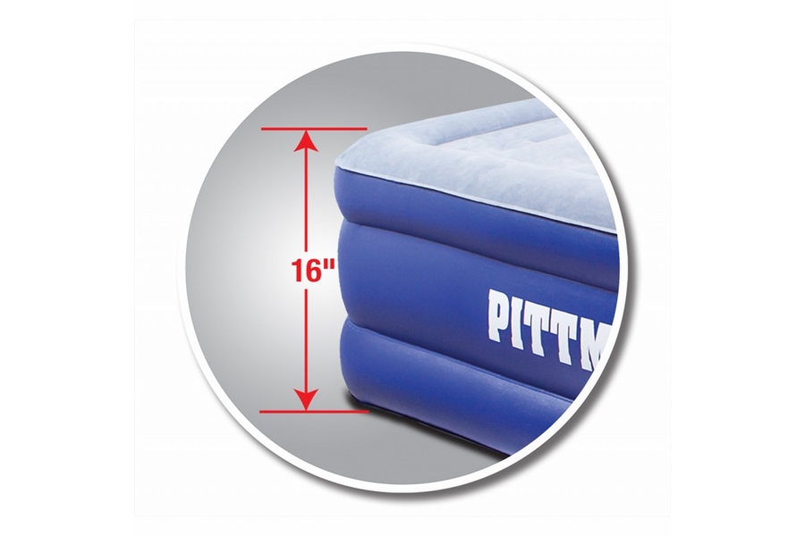 Pittman Queen Double High Air Mattress with Portable Electric  Air Pump