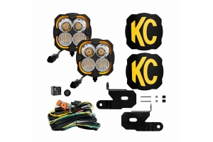 KC HiLites Flex Era 4 2-Light System Kit - Combo  - JT/JL