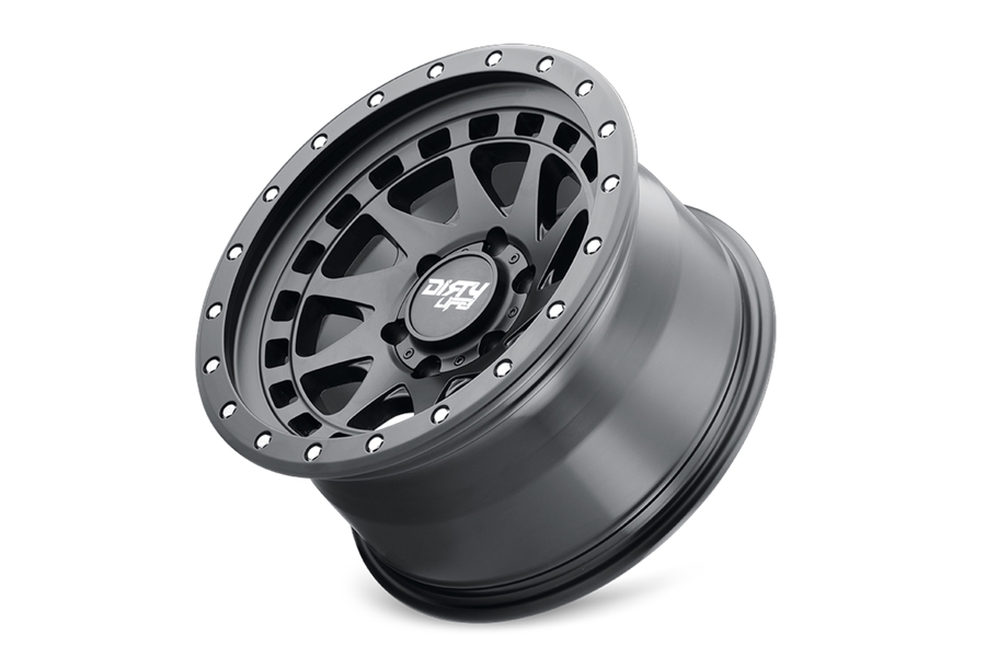 Dirty Life 9311 Enigma Pro Series Beadlock Wheel, 17x9 5x5 -38mm - Matte Black - JT/JL/JK
