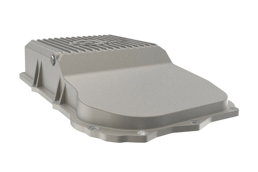 aFe POWER Street Series Transmission Pan Raw w/ Machined Fins - JL 2.0/3.0L / JT 3.0L