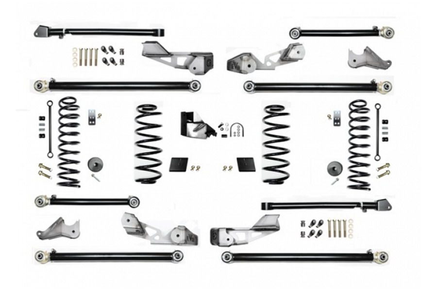 Evo Manufacturing 4.5in High Clearance Long Arm Lift Kit - JL Diesel 