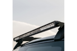 Rigid Industries Roof Rack Light Kit w/ SR Spot/Flood Combo Bar - Ford Bronco