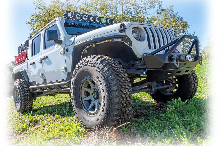 Turn Offroad Rock Sliders w/ Frame Mount System - JT