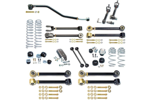 Currie Enterprises Johnny Joint 4in Suspension w/Sway Bar Disconnects - TJ