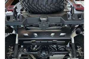 RIVAL Aluminum Muffler Skid Plate - JL