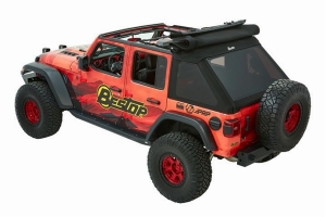 Bestop Trektop Soft Top for The 2-Door Jeep Wrangler JL (2018-Current) in  Black Twill