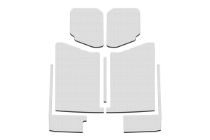 DEI Sound Deadening Original Finish Complete Headliner Kit - White - JT