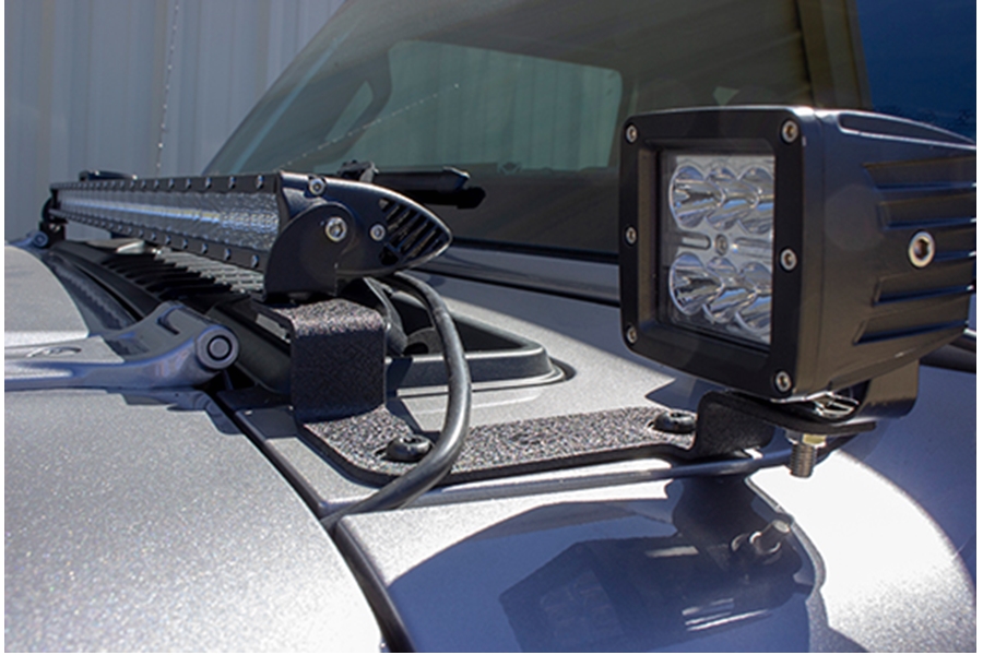 Fishbone Offroad Cowl Light Brackets - JT/JL