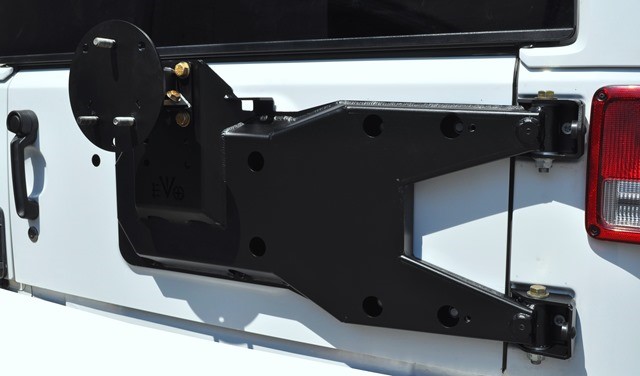EVO MFG Pro Series Hinged Gate Carrier BLACK - JK